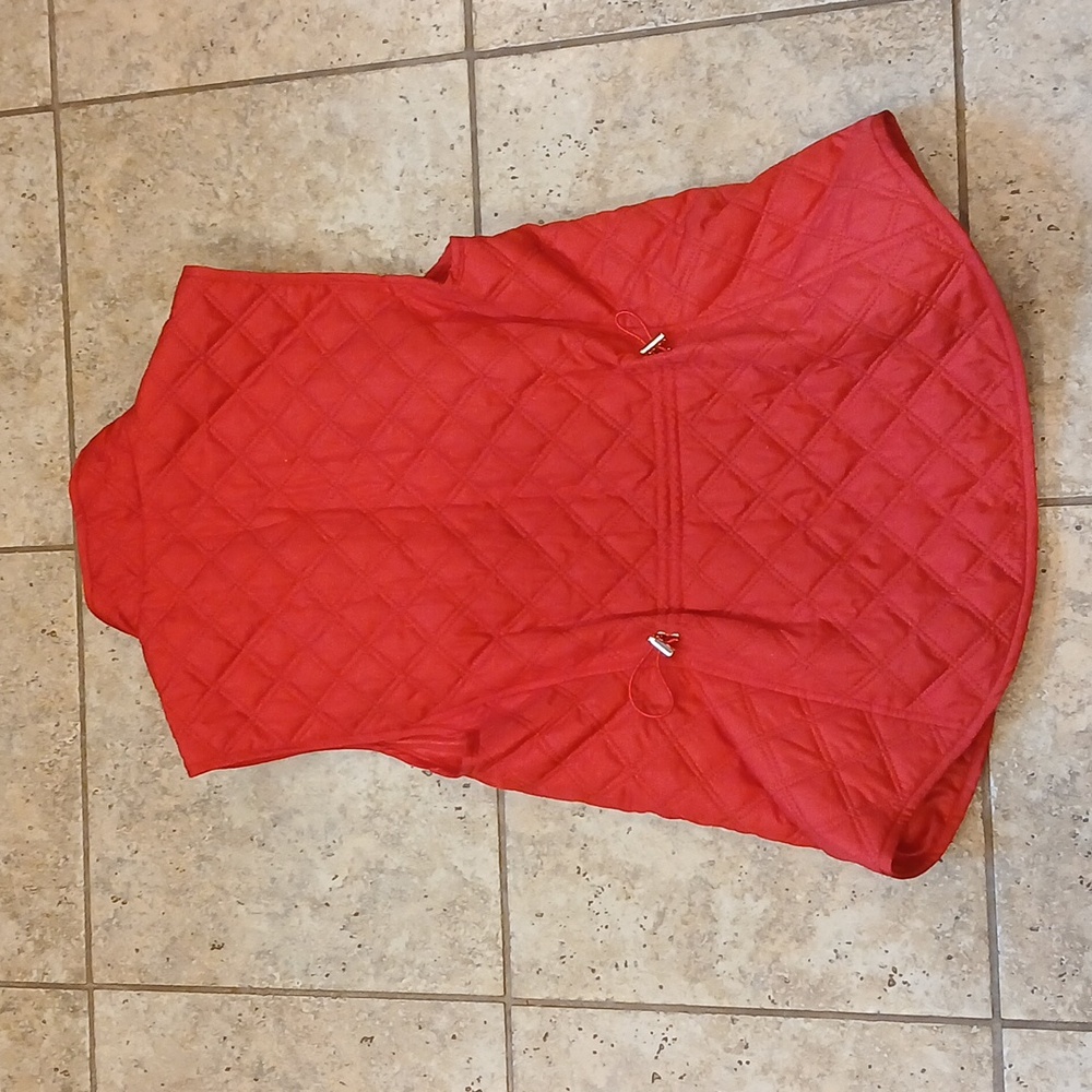 Croft & Barrow Quilted Zipper Vest Size Small - Picture 4 of 4
